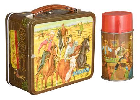 bonanza lunch box with thermos